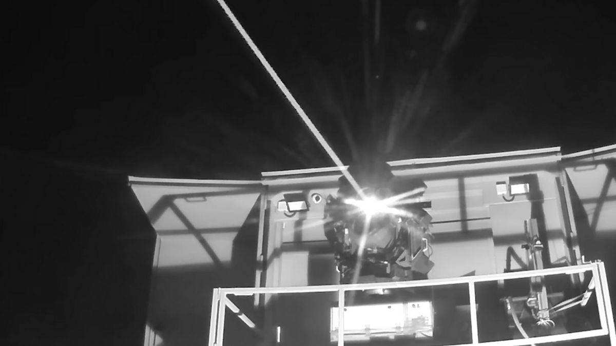 Israel's Deadly Iron Beam seems inspired by sci-fi movies but it works effectively (Image: Rafael Defense Technologies) Israel's Deadly Iron Beam seems inspired by sci-fi movies but it works effectively (Image: Rafael Defense Technologies)