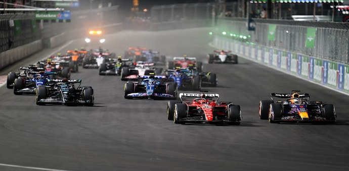 The Formula 1 Heineken Silver Las Vegas Grand Prix at the Las Vegas Strip Circuit. (Image: Lucas Peltier-USA TODAY Sports via Reuters) The Formula 1 Heineken Silver Las Vegas Grand Prix at the Las Vegas Strip Circuit. (Image: Lucas Peltier-USA TODAY Sports via Reuters)