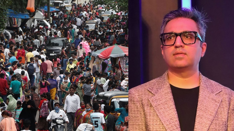 Ashneer Grover on India's per capita income Ashneer Grover on India's per capita income