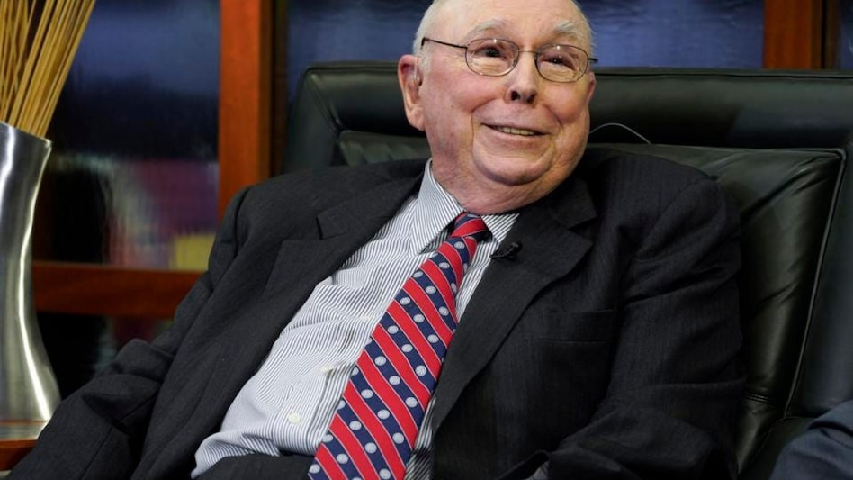 Charlie Munger was the vice chairman of the Berkshire Hathaway group Charlie Munger was the vice chairman of the Berkshire Hathaway group