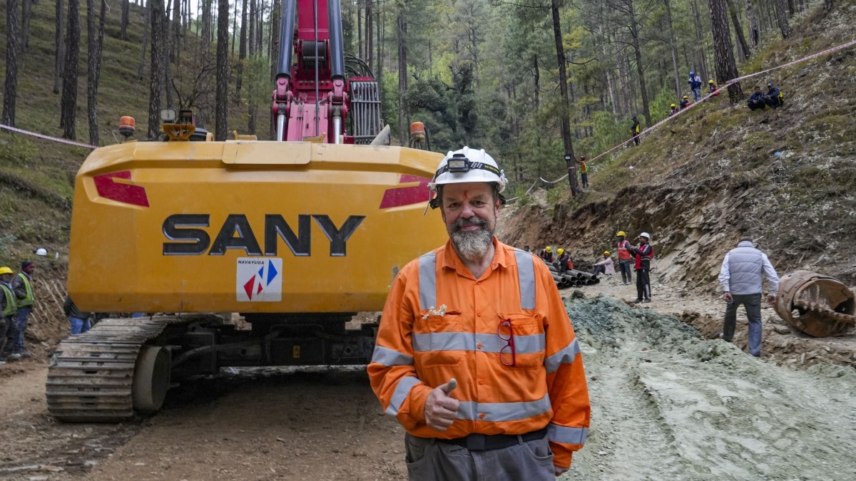 Arnold Dix, an international tunnel expert from Australia, was roped in by India for the safe evacuation of 41 workers who were trapped after a portion of the Silkyara tunnel collapsed in Uttarkashi. Arnold Dix, an international tunnel expert from Australia, was roped in by India for the safe evacuation of 41 workers who were trapped after a portion of the Silkyara tunnel collapsed in Uttarkashi.