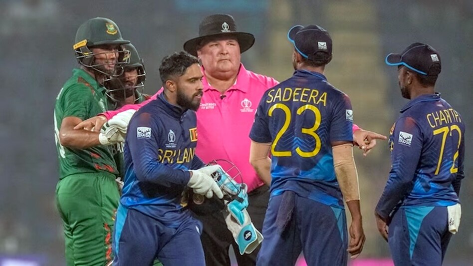 Sri Lanka was knocked out of the World Cup after a three-wicket loss to Bangladesh in Delhi on Monday. Sri Lanka was knocked out of the World Cup after a three-wicket loss to Bangladesh in Delhi on Monday.