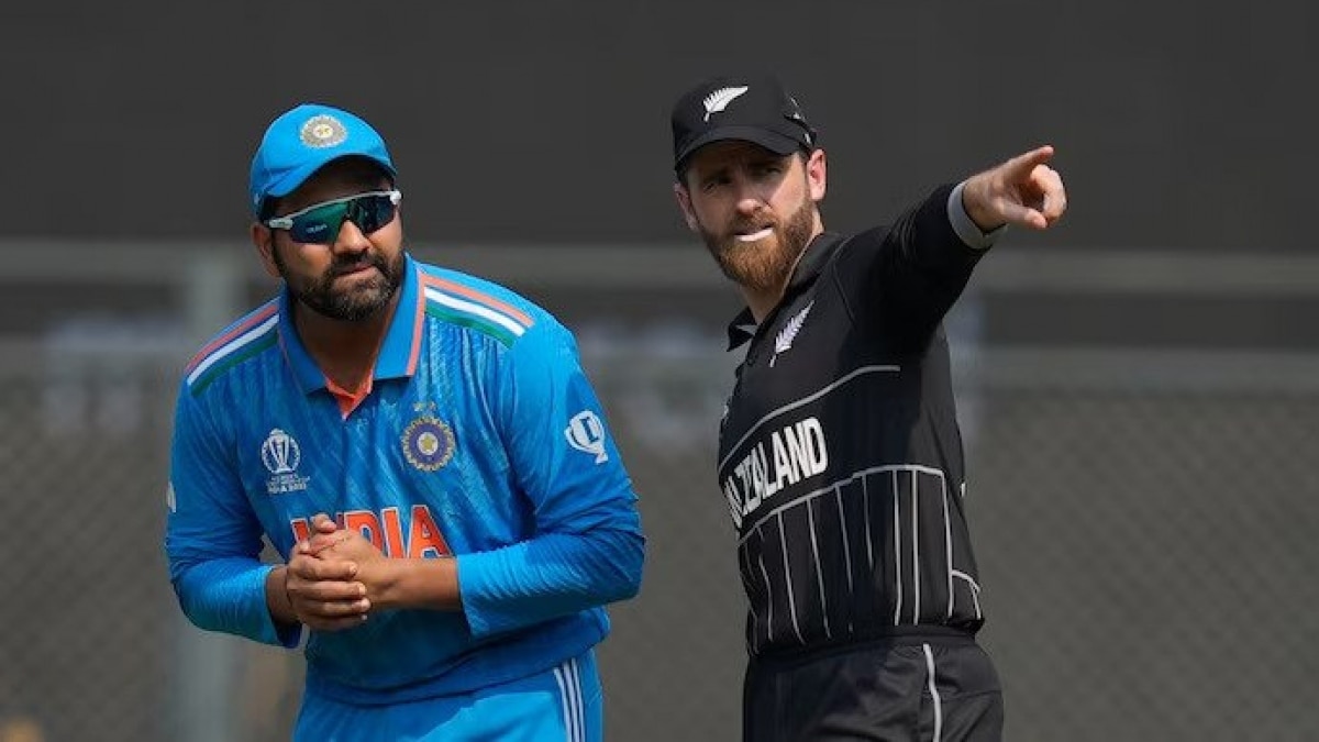 Indian captain Rohit Sharma with New Zealand skipper Kane Williamson Indian captain Rohit Sharma with New Zealand skipper Kane Williamson