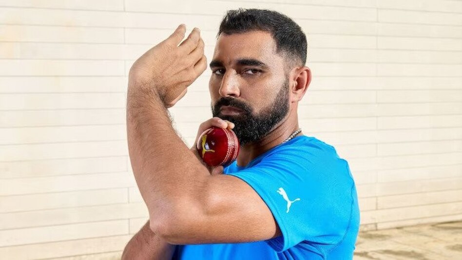 Indian star bowler Mohammed Shami Indian star bowler Mohammed Shami
