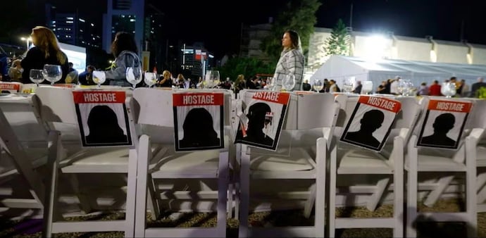 Some of the protesters waved the flags of Hamas and Islamic Jihad, another Palestinian militant group. Some of the protesters waved the flags of Hamas and Islamic Jihad, another Palestinian militant group.