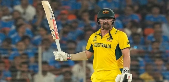 Travis Head became the third Australian cricketer after Adam Gilchrist and Ricky Ponting to rack up a three-figure score in a World Cup final Travis Head became the third Australian cricketer after Adam Gilchrist and Ricky Ponting to rack up a three-figure score in a World Cup final