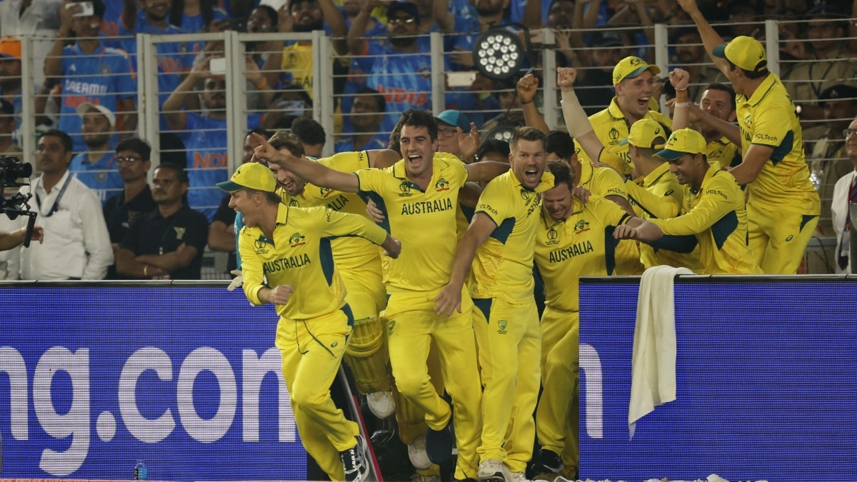 With this, the Aussies have lifted the trophy for the sixth time after 1987, 1999, 2003, 2007 and 2015. With this, the Aussies have lifted the trophy for the sixth time after 1987, 1999, 2003, 2007 and 2015.