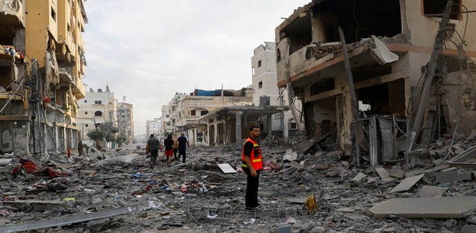 Israel forces say they have encircled Gaza city in war against Hamas Israel forces say they have encircled Gaza city in war against Hamas