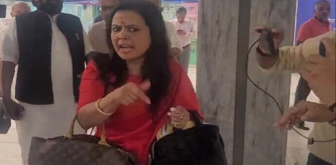 Trinamool Congress MP Mahua Moitra Trinamool Congress MP Mahua Moitra