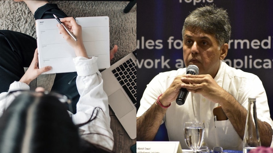 Congress' Manish Tewari on 70-hour work week pitch by Narayana Murthy Congress' Manish Tewari on 70-hour work week pitch by Narayana Murthy