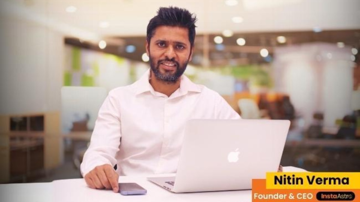 Nitin Verma, Founder & CEO of InstaAstro Nitin Verma, Founder & CEO of InstaAstro