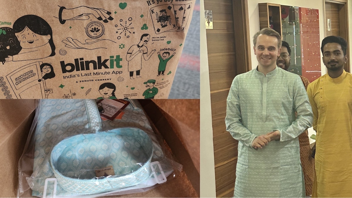 'Glad we could help': German man orders kurta from Blinkit for office Diwali, CEO responds