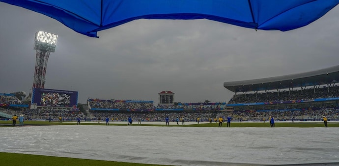 If rain interrupts the game again, the umpires will first give priority to finishing the game today and may resume even if 20-overs-a-side game looks possible. If rain interrupts the game again, the umpires will first give priority to finishing the game today and may resume even if 20-overs-a-side game looks possible.