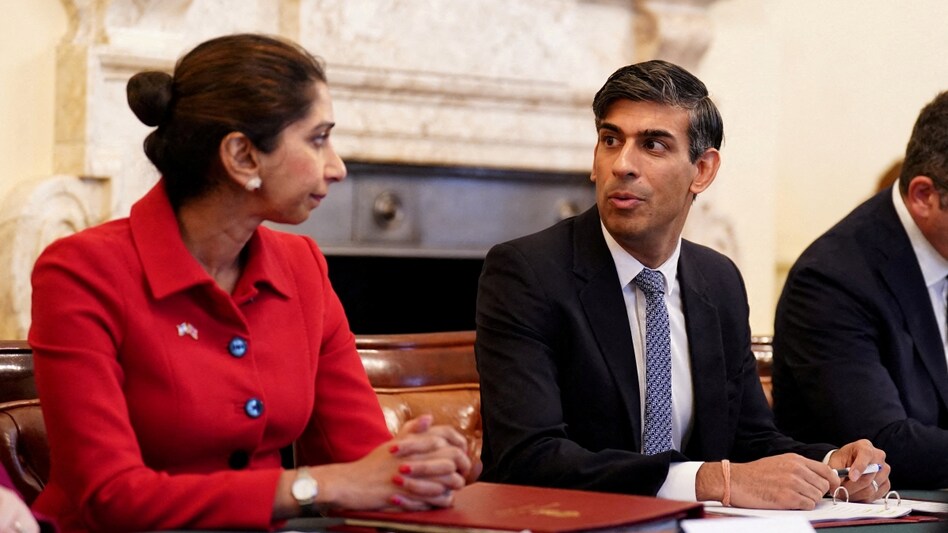 UK PM Rishi Sunak fired Braverman after she in an article accused the city police of being biased while handling pro-Palestine rallies in London. UK PM Rishi Sunak fired Braverman after she in an article accused the city police of being biased while handling pro-Palestine rallies in London.