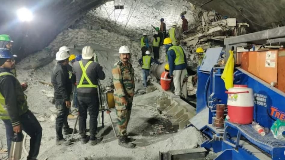 An international team of tunnelling experts arrived at the site on Monday. An international team of tunnelling experts arrived at the site on Monday.