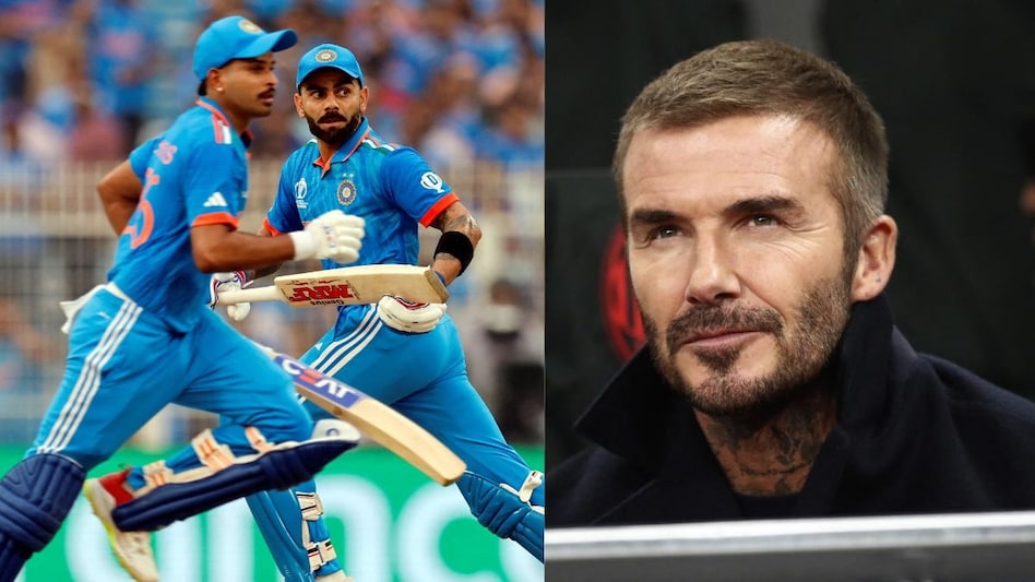Footballer David Beckham will attend the Cricket World Cup 2023 match in Mumbai Footballer David Beckham will attend the Cricket World Cup 2023 match in Mumbai