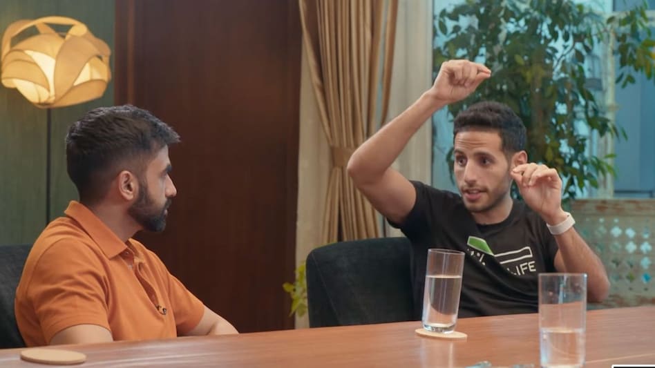 Nikhil Kamath in conversation with Nuseir Yassin (Credit: YouTube/Nikhil Kamath) Nikhil Kamath in conversation with Nuseir Yassin (Credit: YouTube/Nikhil Kamath)