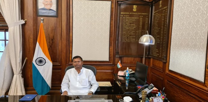 Minister of State for Finance Pankaj Chaudhary Minister of State for Finance Pankaj Chaudhary