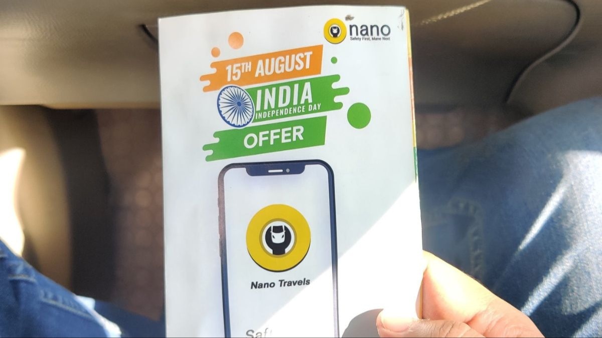 Ola, Uber rival app: Nano Travels Ola, Uber rival app: Nano Travels