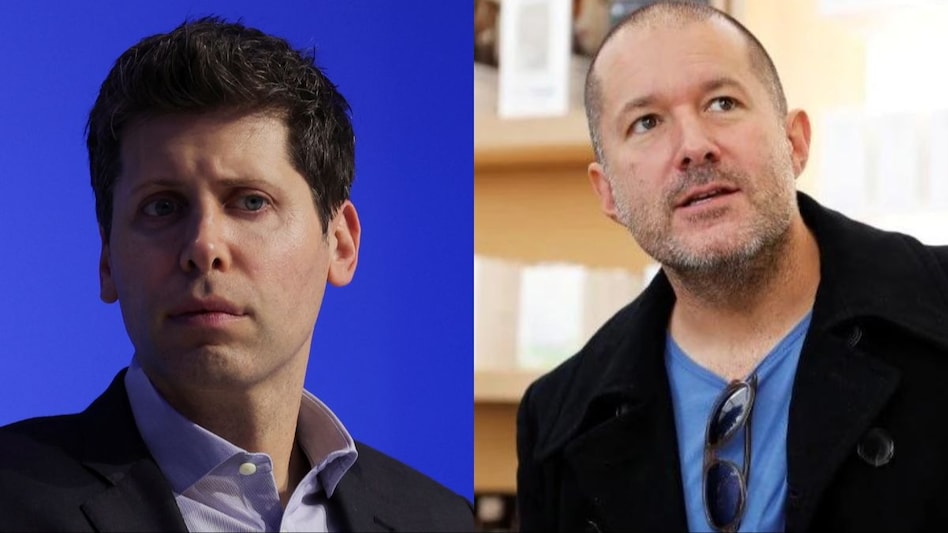 Sam Altman (left) and Jony Ive Sam Altman (left) and Jony Ive