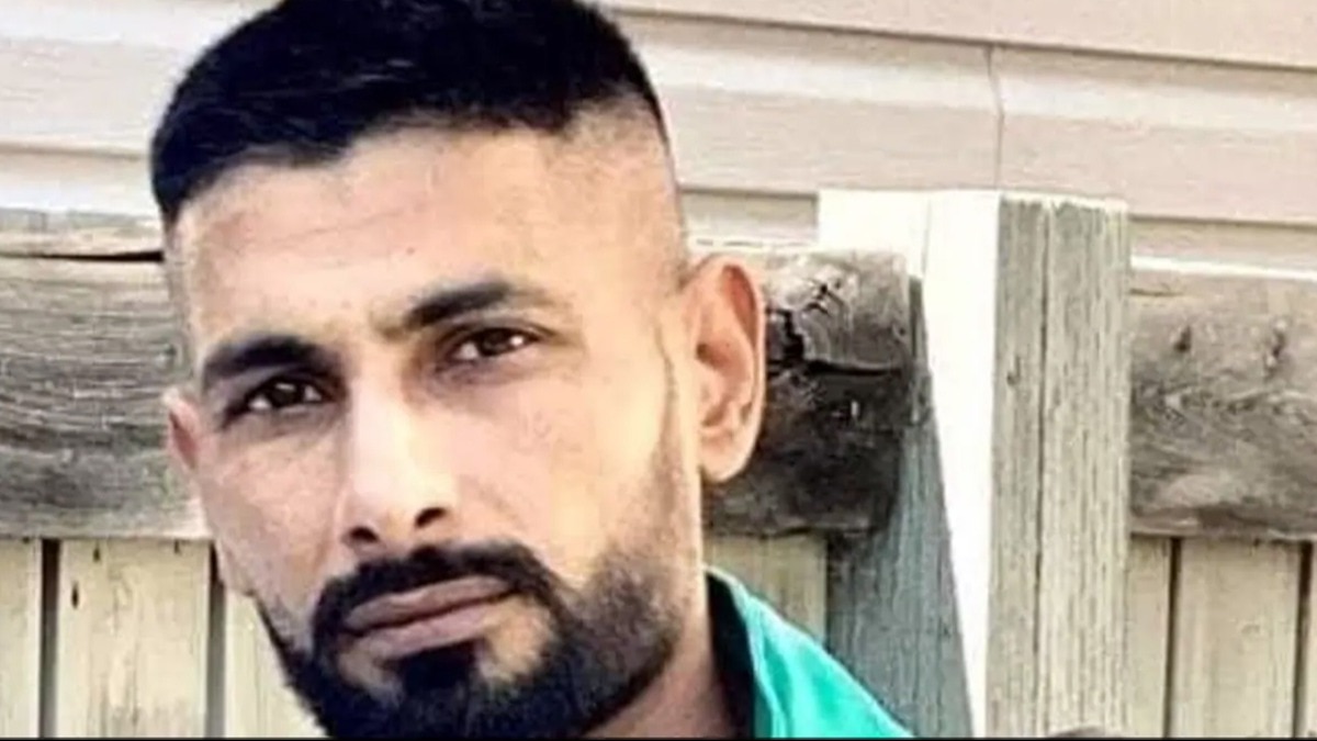 Born in Punjab's Tarn Taran district in 1989, Landa fled to Canada in 2017. Born in Punjab's Tarn Taran district in 1989, Landa fled to Canada in 2017.