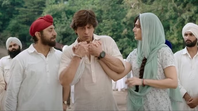 shah rukh khan, taapsee pannu, vikram kochhar in dunki