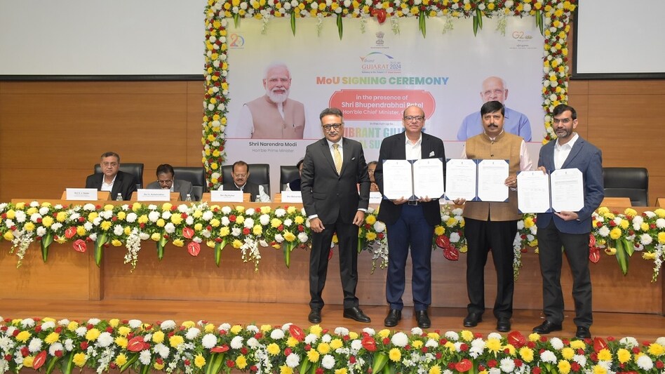 Essar signs three MoUs with Gujarat govt totalling Rs 55,000 cr in energy transition, power, and ports sectors Essar signs three MoUs with Gujarat govt totalling Rs 55,000 cr in energy transition, power, and ports sectors