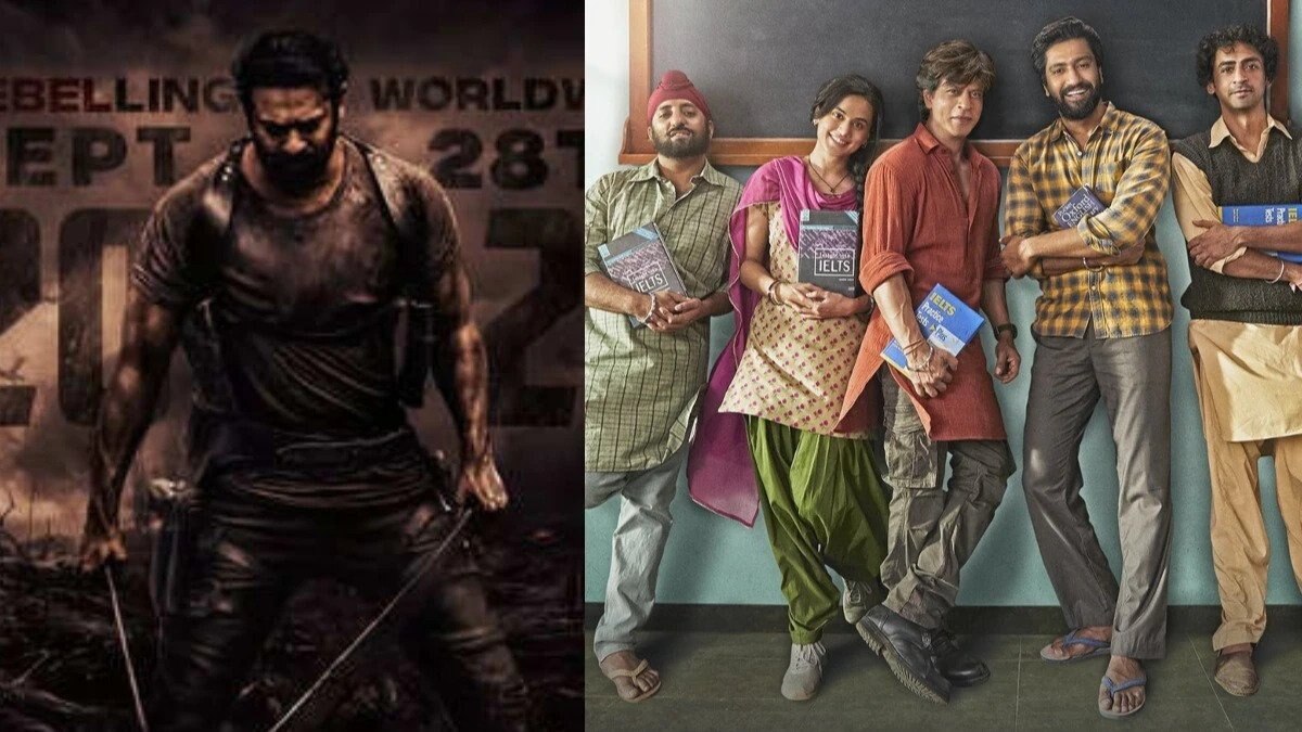 SRK's upcoming film Dunki is marching ahead of Prabhas' Salaar SRK's upcoming film Dunki is marching ahead of Prabhas' Salaar