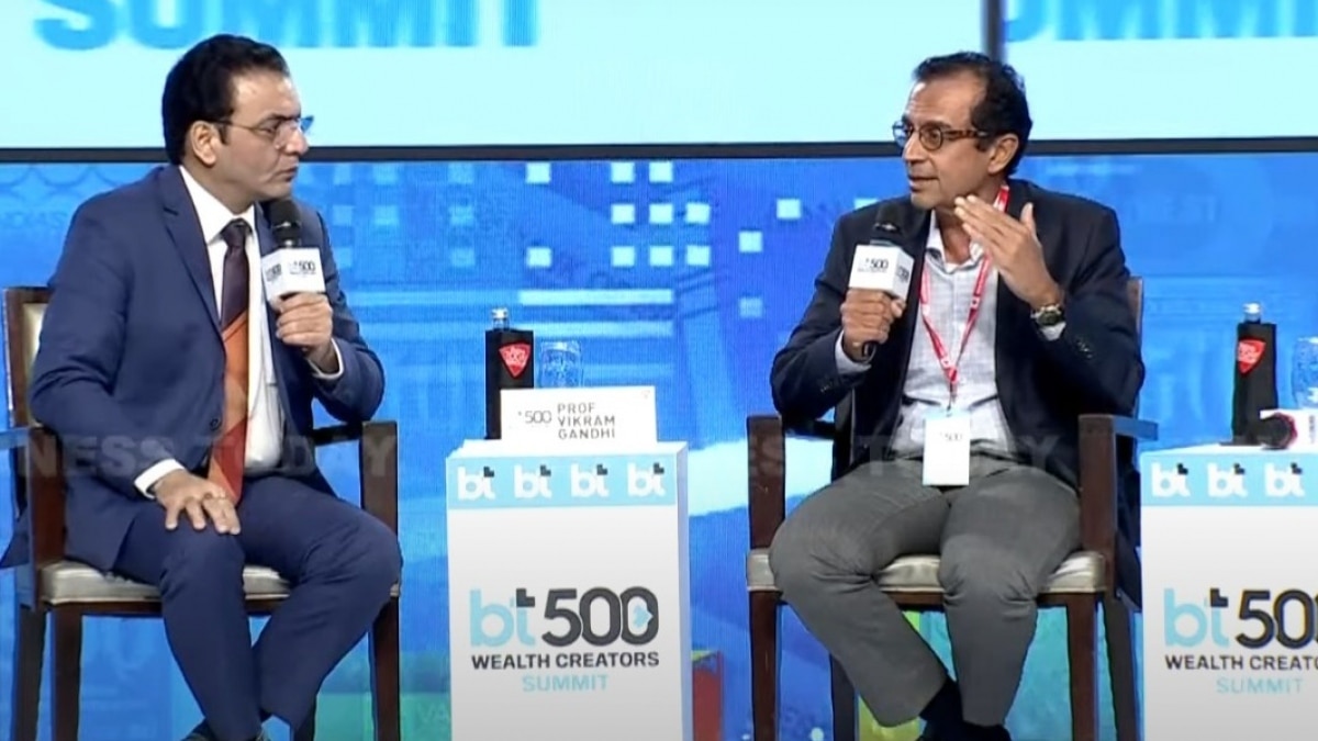 Harvard's Vikram Gandhi in conversation with Business Today TV Managing Editor Siddharth Zarabi at BT500 Wealth Creators Summit Harvard's Vikram Gandhi in conversation with Business Today TV Managing Editor Siddharth Zarabi at BT500 Wealth Creators Summit