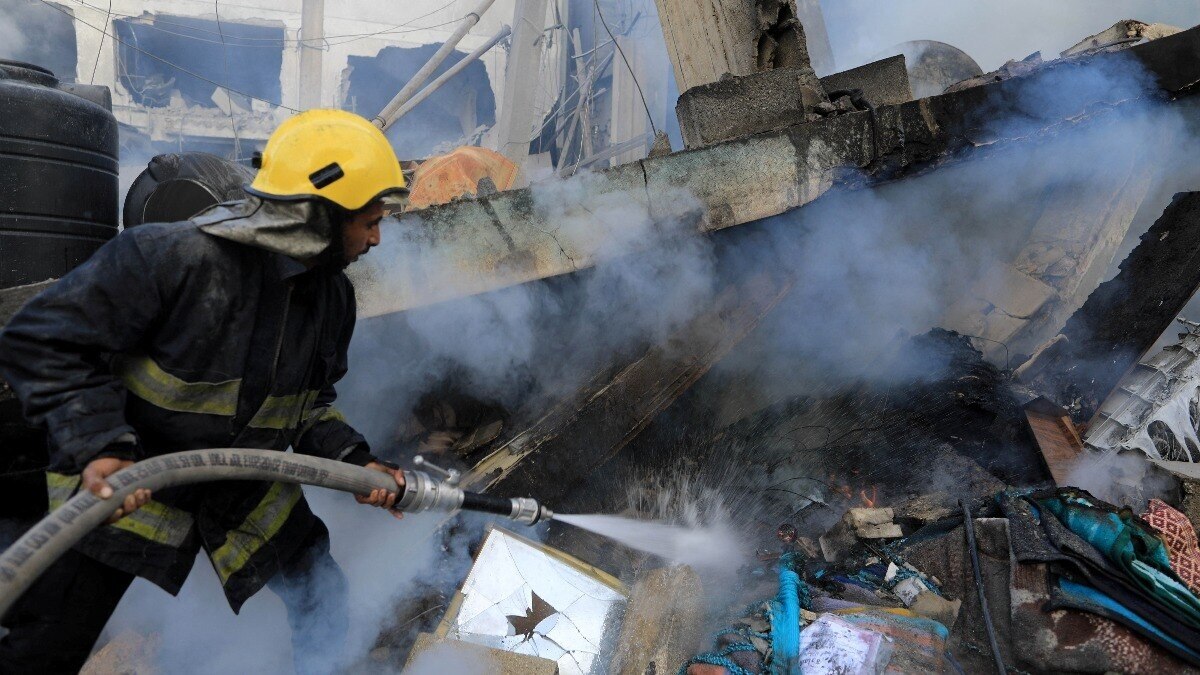 Israel says ground forces operating across Gaza Strip as offensive builds