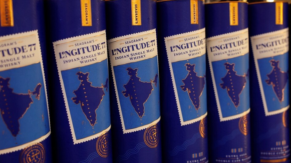 Liquor firm Pernod Ricard launches Longitude77, its first Indian Single Malt Liquor firm Pernod Ricard launches Longitude77, its first Indian Single Malt