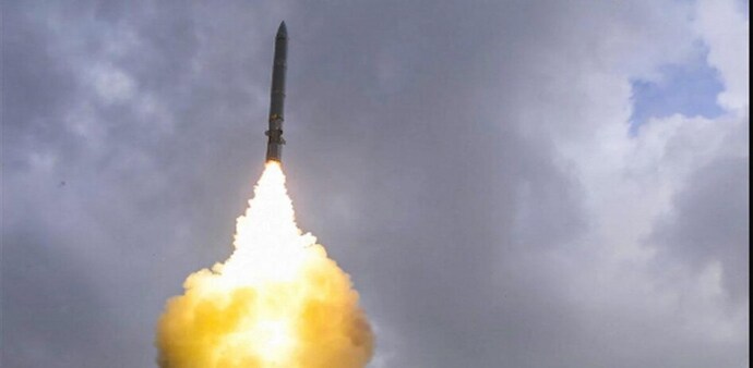 Japan's coast guard said the suspected missile fell into the sea west of Hokkaido about an hour after launch. Japan's coast guard said the suspected missile fell into the sea west of Hokkaido about an hour after launch.