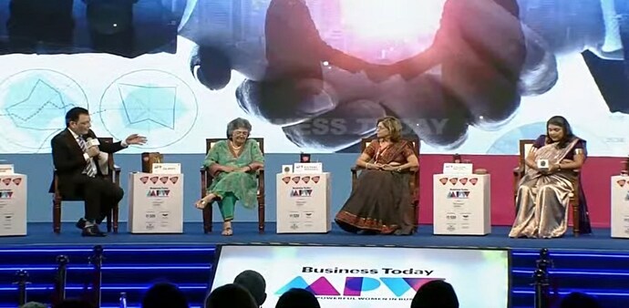 BT MPW 2023: 'Important to recognise women for work than gender-specific quota,' says Nykaa's Falguni Nayar BT MPW 2023: 'Important to recognise women for work than gender-specific quota,' says Nykaa's Falguni Nayar