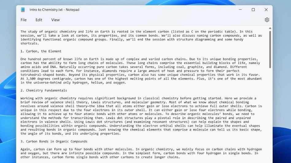 Microsoft finally gives its Windows 11 Notepad the much needed feature Microsoft finally gives its Windows 11 Notepad the much needed feature