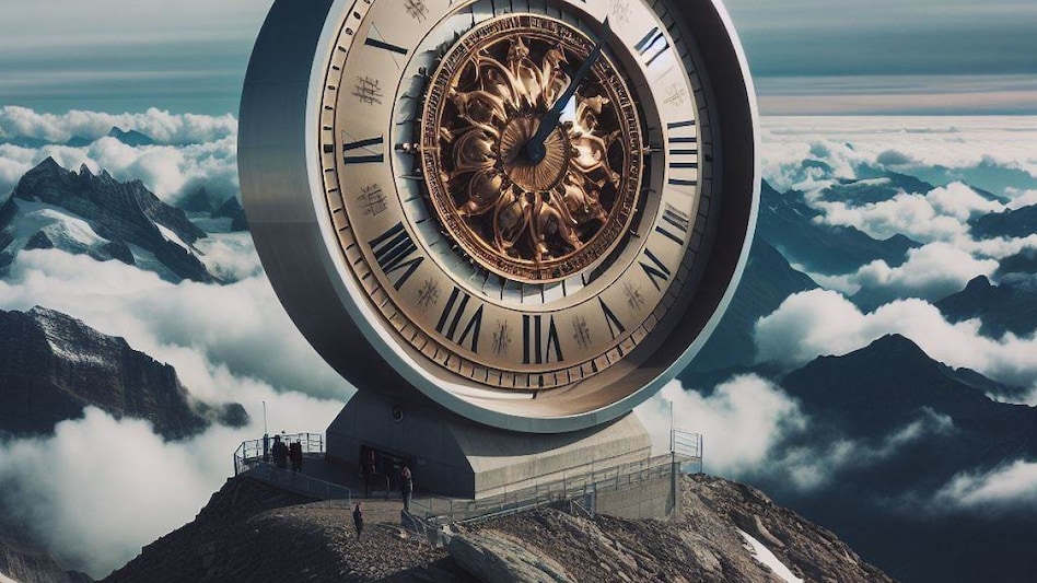 Representational image of the 10,000-year clock Representational image of the 10,000-year clock