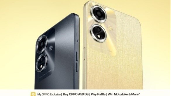 Oppo A59 5G launched in India, price starts at Rs 14,999