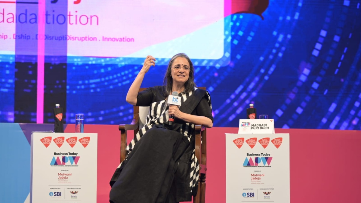 Chairperson of the Securities and Exchange Board of India (Sebi) Madhabi Puri Buch Chairperson of the Securities and Exchange Board of India (Sebi) Madhabi Puri Buch