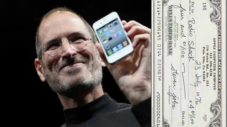 Apple founder Steve Jobs never signed an autograph, but his signed cheque for Rs 333 is now worth Rs 20 lakh Apple founder Steve Jobs never signed an autograph, but his signed cheque for Rs 333 is now worth Rs 20 lakh
