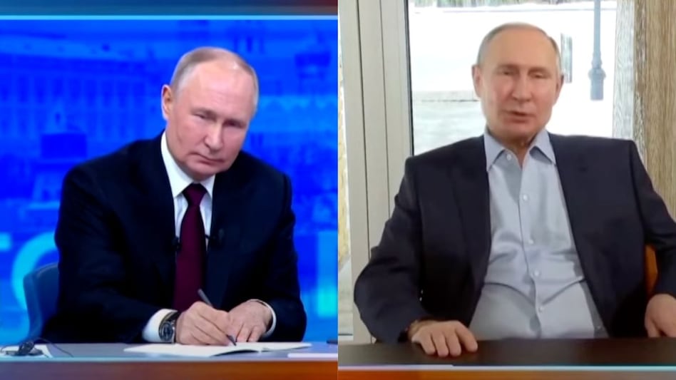 See what happened when Russian President Vladimir Putin met his double See what happened when Russian President Vladimir Putin met his double