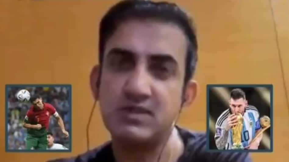 When asked who he considered the best among Lionel Messi and Cristiano Ronaldo, Gambhir left internet stumped with an unexpected answer. When asked who he considered the best among Lionel Messi and Cristiano Ronaldo, Gambhir left internet stumped with an unexpected answer.