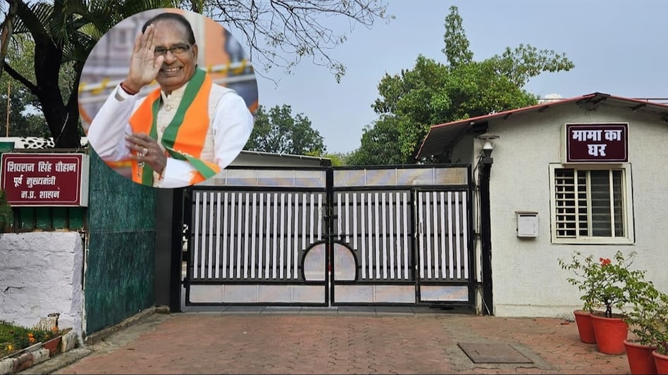 After he stepped down as CM, Chouhan vacated the CM house in Bhopal. After he stepped down as CM, Chouhan vacated the CM house in Bhopal.
