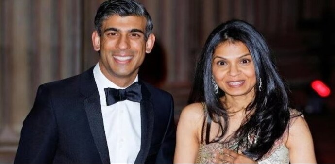 Akshata Murty and Rishi Sunak Akshata Murty and Rishi Sunak