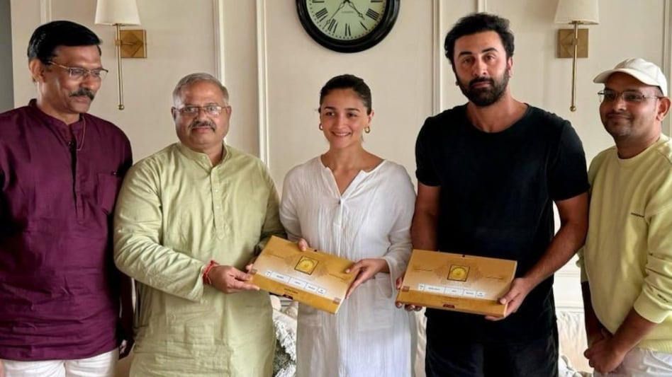 Ayodhya Ram Mandir consecration ceremony: Ranbir Kapoor and Alia Bhatt invited Ayodhya Ram Mandir consecration ceremony: Ranbir Kapoor and Alia Bhatt invited