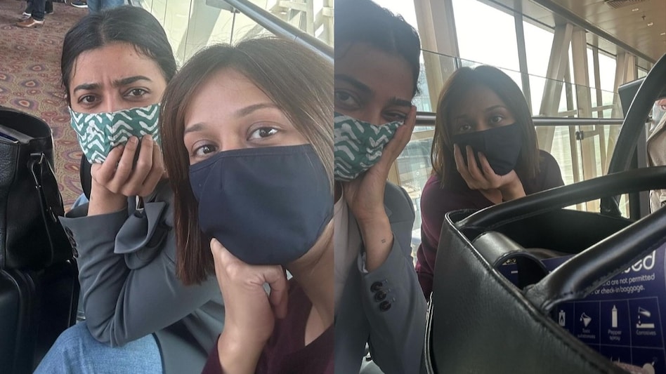 Radhika Apte stuck Mumbai airport. Radhika Apte stuck Mumbai airport.