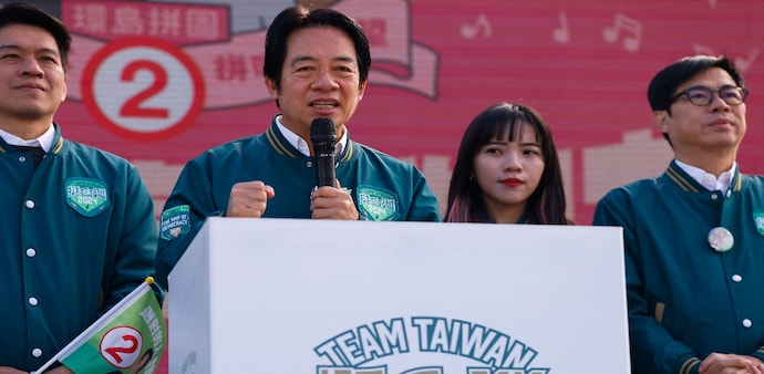 Lai Ching-te won Taiwan's presidential elections Lai Ching-te won Taiwan's presidential elections