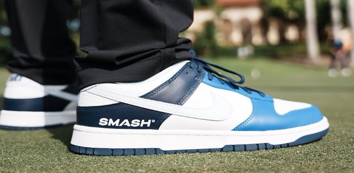 A grab of the Smash GC post featuring a pair of Nike shoes with the team name on them. Image courtesy X. A grab of the Smash GC post featuring a pair of Nike shoes with the team name on them. Image courtesy X.