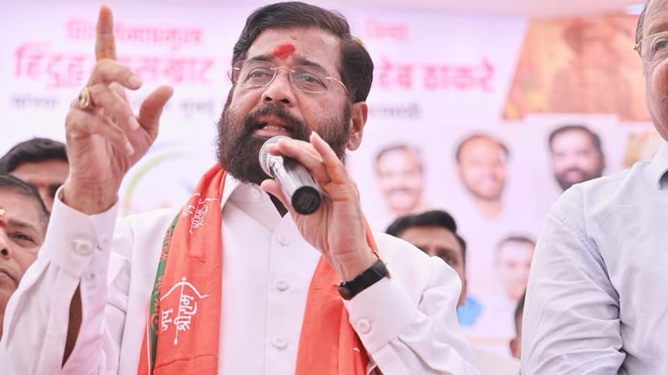 Maharashtra Chief Minister Eknath Shinde inducted former Congress leader Milind Deora into Shiv Sena on Sunday Maharashtra Chief Minister Eknath Shinde inducted former Congress leader Milind Deora into Shiv Sena on Sunday