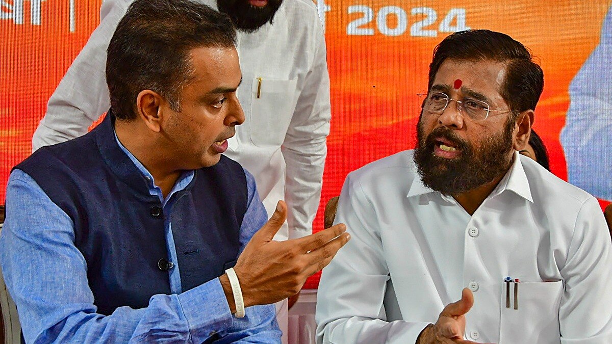 Former Congress leader Milind Deora on Sunday joined Eknath Shinde's Shiv Sena. (PTI) Former Congress leader Milind Deora on Sunday joined Eknath Shinde's Shiv Sena. (PTI)