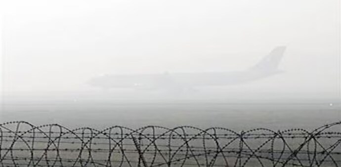 A total of 10 flights were diverted, nearly 100 delayed on Sunday A total of 10 flights were diverted, nearly 100 delayed on Sunday