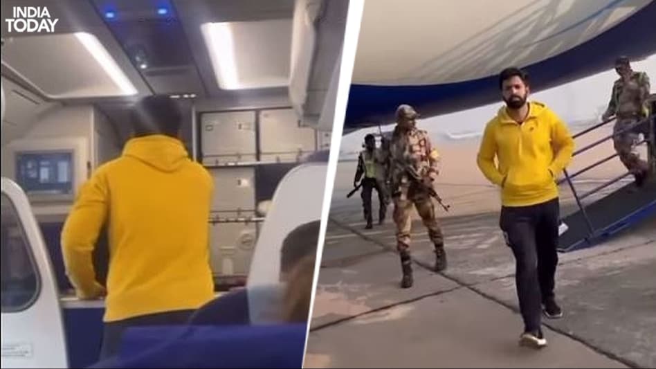 The assault incident took place on the IndiGo flight (6E-2175) from Delhi to Goa which was delayed due to fog by several hours. The assault incident took place on the IndiGo flight (6E-2175) from Delhi to Goa which was delayed due to fog by several hours.